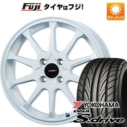 【新品 軽自動車】夏タイヤ ホイール4本セット 165/45R16 ヨコハマ DNA Sドライブ レアマイスター LMスポーツLM-10R(ホワイト) 16インチ