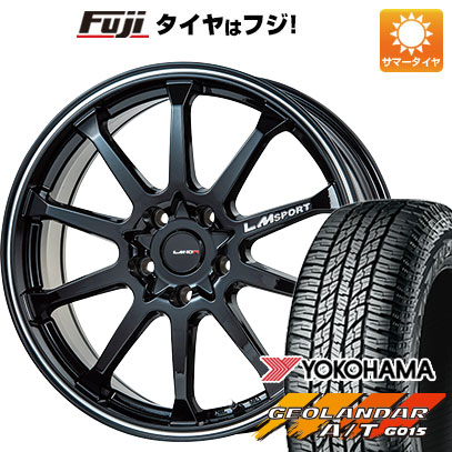 クーポン配布中 【新品国産5穴114.3車】 夏タイヤ ホイール4本セット 235/55R18 ヨコハマ ジオランダー A/T G015 RBL レアマイスター LMスポーツLM 10R 18インチ :fuji 1303 116200 31577 31577:フジコーポレーション