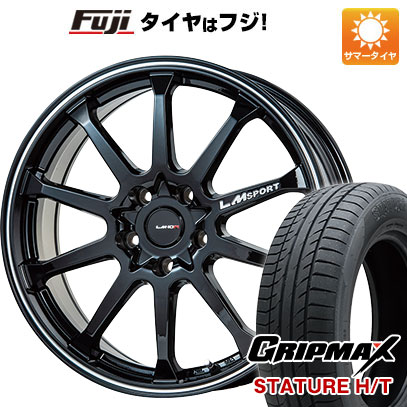 【新品国産5穴114.3車】 夏タイヤ ホイール4本セット 235/55R18 グリップマックス スタチャー H/T BSW（限定） レアマイスター LMスポーツLM 10R 18インチ :fuji 1303 116200 38304 38304:フジコーポレーション