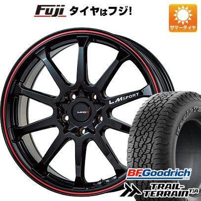 【新品国産5穴114.3車】 夏タイヤ ホイール4本セット 235/55R18 BFグッドリッチ トレールテレーンT/A ORBL レアマイスター LMスポーツLM 10R 18インチ :fuji 1303 116216 36809 36809:フジコーポレーション