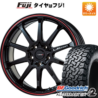 【新品国産5穴114.3車】 夏タイヤ ホイール4本セット 215/65R16 BFグッドリッチ オールテレーンT/A KO2 RBL レアマイスター LMスポーツLM 10R 16インチ :fuji 1310 116213 23751 23751:フジコーポレーション