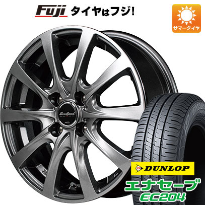 クーポン配布中 【新品国産4穴100車】 夏タイヤ ホイール4本セット 175/70R14 ダンロップ エナセーブ EC204 MID ユーロスピード F10 14インチ :fuji 21961 126070 25603 25603:フジコーポレーション