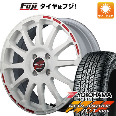 クーポン配布中 【新品国産5穴114.3車】 夏タイヤ ホイール4本セット 215/60R17 ヨコハマ ジオランダー A/T G015 RBL MID RMP レーシング GR12 17インチ :fuji 1843 133590 23762 23762:フジコーポレーション