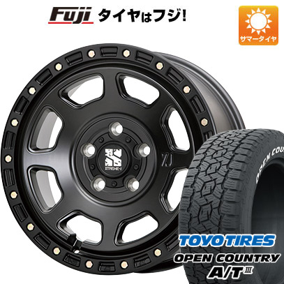 【新品国産5穴114.3車】 夏タイヤ ホイール４本セット 225/65R17 トーヨー オープンカントリー A/T III RWL/RBL MLJ エクストリームJ XJ07 17インチ :fuji 2182 131718 42840 42840:フジコーポレーション