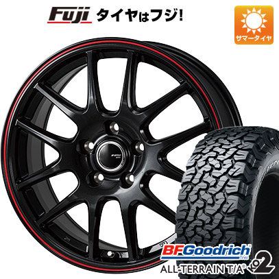 【新品国産5穴114.3車】 夏タイヤ ホイール4本セット 225/65R17 BFグッドリッチ オールテレーンT/A KO2 RBL モンツァ JPスタイル ジェファ 17インチ :fuji 2182 123264 23750 23750:フジコーポレーション