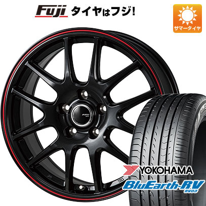 【パンク保証付】【新品国産5穴114.3車】 夏タイヤ ホイール4本セット 205/50R17 ヨコハマ ブルーアース RV 03 モンツァ JPスタイル ジェファ 17インチ :fuji 1672 123264 39075 39075:フジコーポレーション