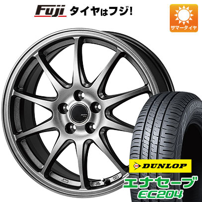 【新品国産5穴114.3車】 夏タイヤ ホイール４本セット 215/55R17 ダンロップ エナセーブ EC204 モンツァ ZACK JP-202 17インチ｜fujicorporation