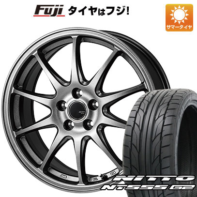 【パンク保証付き】【新品国産5穴100車】 夏タイヤ ホイール４本セット 215/45R17 ニットー NT555 G2 モンツァ ZACK JP 202 17インチ :fuji 1674 151495 23611 23611:フジコーポレーション