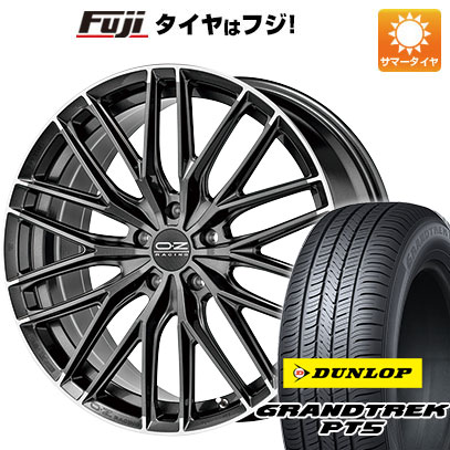 クーポン配布中 【新品国産5穴114.3車】 夏タイヤ ホイール4本セット 235/55R19 ダンロップ グラントレック PT5 OZ グランツーリズモ HLT 19インチ :fuji 1121 129965 40826 40826:フジコーポレーション