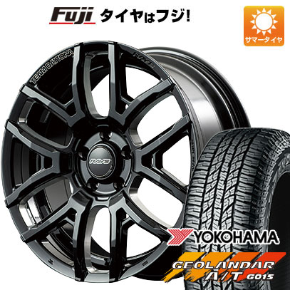 クーポン配布中 【新品国産5穴114.3車】 夏タイヤ ホイール4本セット 235/60R18 ヨコハマ ジオランダー A/T G015 RBL レイズ デイトナ F6ドライブ 18インチ :fuji 27064 139772 22898 22898:フジコーポレーション