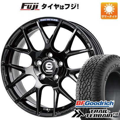 【新品国産5穴100車】 夏タイヤ ホイール4本セット 225/60R17 BFグッドリッチ トレールテレーンT/A ORBL OZ SPARCO プロコルサ 17インチ｜fujicorporation