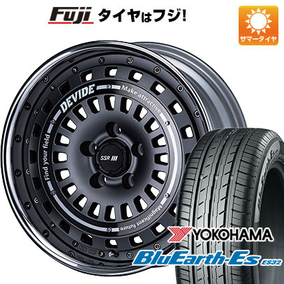 【新品国産4穴100車】 夏タイヤ ホイール4本セット 195/50R16 ヨコハマ ブルーアース ES32 SSR ディバイド クロスバッハ 16インチ