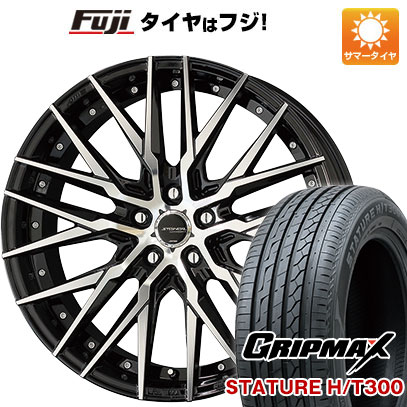 【新品国産5穴114.3車】 夏タイヤ ホイール4本セット 235/55R19 グリップマックス スタチャー H/T300 BSW（限定） 共豊 シュタイナー CVX 19インチ :fuji 1121 129027 40206 40206:フジコーポレーション