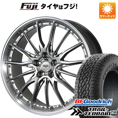 【新品国産5穴100車】 夏タイヤ ホイール4本セット 225/60R17 BFグッドリッチ トレールテレーンT/A ORBL トピー ドルフレン ヒューバー 17インチ｜fujicorporation