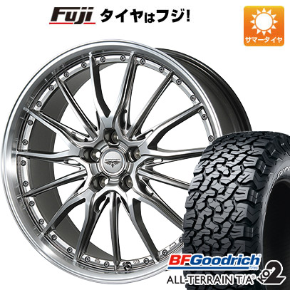 【新品国産5穴114.3車】 夏タイヤ ホイール4本セット 225/65R17 BFグッドリッチ オールテレーンT/A KO2 RBL トピー ドルフレン ヒューバー 17インチ :fuji 2182 119468 23750 23750:フジコーポレーション