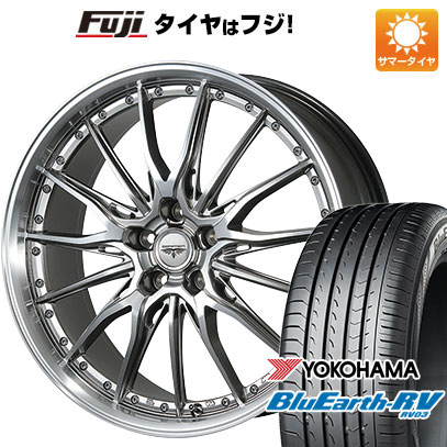 【パンク保証付】【新品国産5穴114.3車】 夏タイヤ ホイール4本セット 225/60R18 ヨコハマ ブルーアース RV 03 トピー ドルフレン ヒューバー 18インチ :fuji 1341 119469 38016 38016:フジコーポレーション