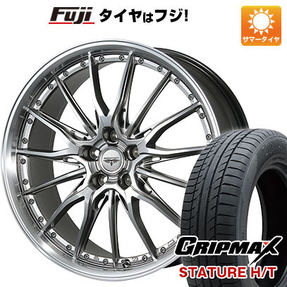 【新品国産5穴114.3車】 夏タイヤ ホイール4本セット 225/55R18 グリップマックス スタチャー H/T BSW（限定） トピー ドルフレン ヒューバー 18インチ :fuji 1321 119470 38591 38591:フジコーポレーション