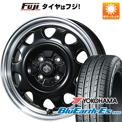 クーポン配布中 【新品国産4穴100車】 夏タイヤ ホイール4本セット 185/70R14 ヨコハマ ブルーアース ES32 トピー ランドフット SWZ 14インチ :fuji 21961 119476 35550 35550:フジコーポレーション