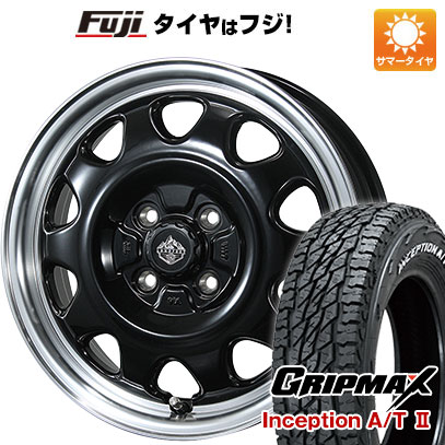 新品 ハスラー デリカミニ(4WD) サマータイヤ ホイール4本セット 165/60R15 GRIPMAX インセプション A/TII RWL(限定) トピー ランドフット SWZ 15インチ :fuji 21761 119477 42828 42828:フジコーポレーション