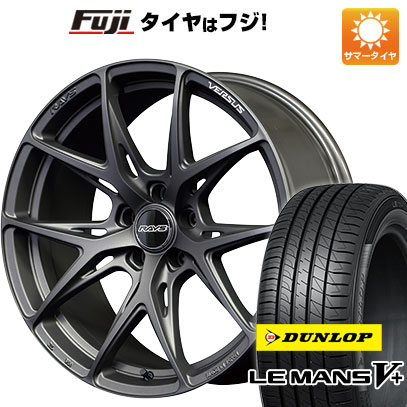 クーポン配布中 【新品国産5穴114.3車】 夏タイヤ ホイール4本セット 245/40R19 ダンロップ ルマン V+(ファイブプラス) ベルサス VV21S 19インチ :fuji 1122 139911 40708 40708:フジコーポレーション