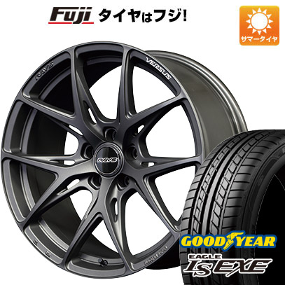 【新品国産5穴114.3車】 夏タイヤ ホイール4本セット 225/45R18 グッドイヤー イーグル エルエス エグゼ(限定) ベルサス VV21S 18インチ :fuji 1261 139509 31587 31587:フジコーポレーション