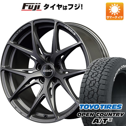 【新品国産5穴114.3車】 夏タイヤ ホイール４本セット 235/60R18 トーヨー オープンカントリー A/T III RWL/RBL レイズ VERSUS VV21S 18インチ :fuji 27064 139509 42842 42842:フジコーポレーション