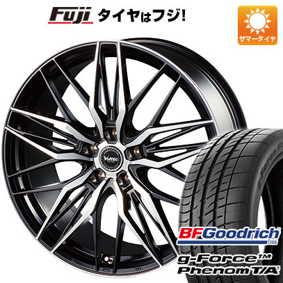 【新品国産5穴114.3車】 夏タイヤ ホイール４本セット 245/45R20 BFG(フジ専売) g-FORCE フェノム T/A インターミラノ ボルテック ユーロメッシュ 20インチ｜fujicorporation