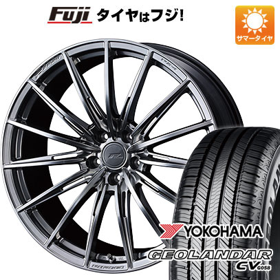 【新品国産5穴114.3車】 夏タイヤ ホイール4本セット 235/55R19 ヨコハマ ジオランダー CV G058 ウェッズ F ZERO FZ 4 19インチ : fuji 1121 133902 31612 31612 : フジコーポレーション