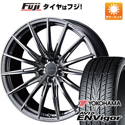 【新品国産5穴114.3車】 夏タイヤ ホイール4本セット 245/35R21 ヨコハマ エイビッド エンビガーS321 ウェッズ F-ZERO FZ-4 21インチ｜fujicorporation