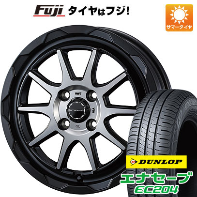 【新品国産5穴100車】 夏タイヤ ホイール4本セット 175/60R16 ダンロップ エナセーブ EC204 ウェッズ マッドヴァンス 06 16インチ｜fujicorporation