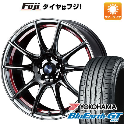 クーポン配布中 【新品国産5穴114.3車】 夏タイヤ ホイール4本セット 225/45R18 ヨコハマ ブルーアース GT AE51 ウェッズ ウェッズスポーツ SA 25R 18インチ :fuji 1261 136689 28539 28539:フジコーポレーション