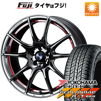 【新品国産5穴114.3車】 夏タイヤ ホイール4本セット 225/50R18 ヨコハマ ジオランダー A/T G015 RBL ウェッズ ウェッズスポーツ SA 25R 18インチ :fuji 1301 136689 35333 35333:フジコーポレーション