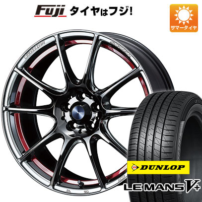 【新品国産5穴114.3車】 夏タイヤ ホイール4本セット 215/45R18 ダンロップ ルマン V+(ファイブプラス) ウェッズ ウェッズスポーツ SA 25R 18インチ :fuji 1130 136689 40683 40683:フジコーポレーション