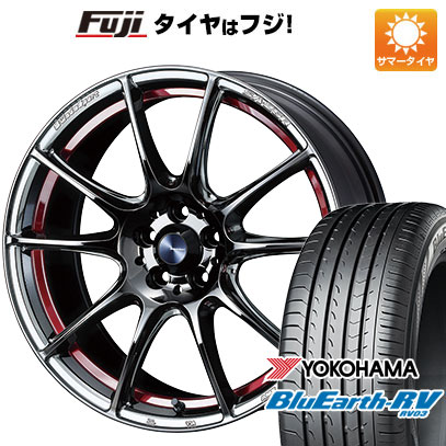 【パンク保証付】【新品】ライズ/ロッキー ハイブリッド 夏タイヤ ホイール4本セット 215/45R18 ブルーアース RV 03 ウェッズ ウェッズスポーツ SA 25R 18インチ :fuji 25241 136689 36867 36867:フジコーポレーション