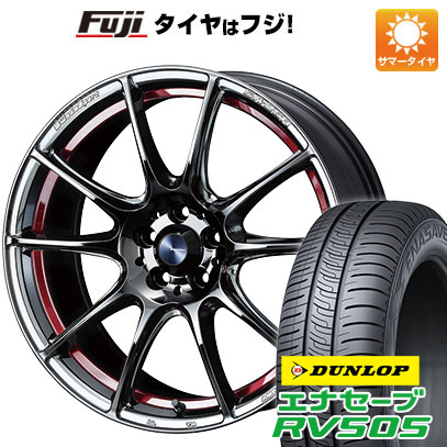 【新品】ライズ/ロッキー（ハイブリッド） 夏タイヤ ホイール4本セット 215/45R18 ダンロップ エナセーブ RV505 ウェッズ ウェッズスポーツ SA 25R 18インチ :fuji 25241 136689 29325 29325:フジコーポレーション