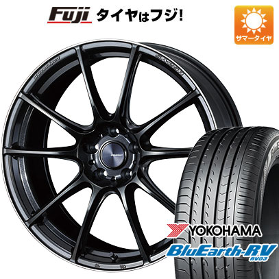 【パンク保証付】【新品国産5穴114.3車】 夏タイヤ ホイール4本セット 225/45R19 ヨコハマ ブルーアース RV 03 ウェッズ ウェッズスポーツ SA 25R 19インチ :fuji 879 135179 36864 36864:フジコーポレーション