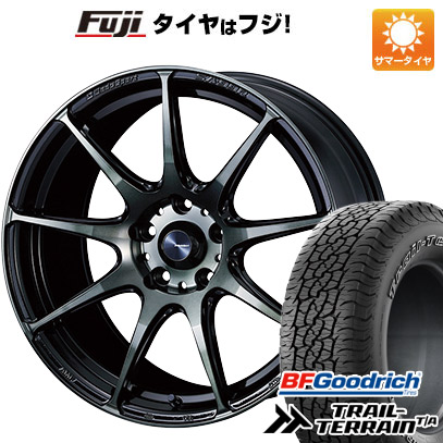 【新品国産5穴114.3車】 夏タイヤ ホイール4本セット 235/60R18 BFグッドリッチ トレールテレーンT/A ORBL ウェッズ ウェッズスポーツ SA 99R 18インチ :fuji 27064 136711 36812 36812:フジコーポレーション