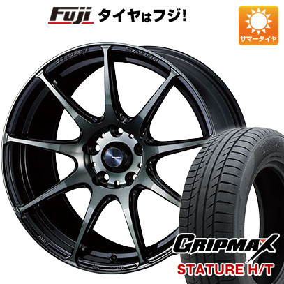 【新品国産5穴114.3車】 夏タイヤ ホイール4本セット 235/50R18 グリップマックス スタチャー H/T BSW（限定） ウェッズ ウェッズスポーツ SA 99R 18インチ :fuji 454 136709 38592 38592:フジコーポレーション