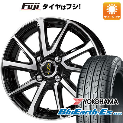 【新品 軽自動車】N BOX タント ワゴンR 夏タイヤ ホイール4本セット 155/65R14 ヨコハマ ブルーアース ES32 タカイチ セプティモGO1プラス 14インチ :fuji 21721 117194 35543 35543:フジコーポレーション