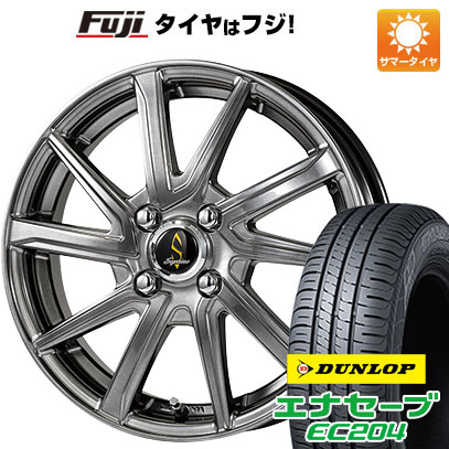 【新品 軽自動車】夏タイヤ ホイール4本セット 155/65R13 ダンロップ エナセーブ EC204 タカイチ セプティモGO1プラス 13インチ｜fujicorporation