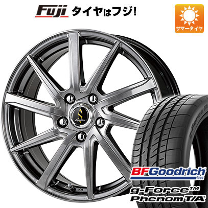 【新品】フリード 5穴/114 夏タイヤ ホイール４本セット 205/45R17 BFグッドリッチ(フジ専売) g FORCE フェノム T/A タカイチ セプティモG01プラス 17インチ :fuji 1670 117187 41269 41269:フジコーポレーション