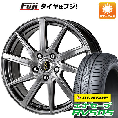 クーポン配布中 【新品国産5穴114.3車】 夏タイヤ ホイール4本セット 225/45R18 ダンロップ エナセーブ RV505 タカイチ セプティモGO1プラス 18インチ :fuji 1261 117189 29329 29329:フジコーポレーション