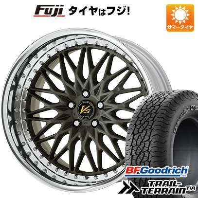 【新品国産5穴114.3車】 夏タイヤ ホイール4本セット 235/55R19 BFグッドリッチ トレールテレーンT/A ORBL ワーク VS VS XV 19インチ :fuji 1121 140438 36806 36806:フジコーポレーション