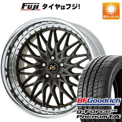 【新品国産5穴114.3車】 夏タイヤ ホイール４本セット 225/40R18 BFグッドリッチ(フジ専売) g FORCE フェノム T/A ワーク VS VS XV 18インチ : fuji 1131 140765 41276 41276 : フジコーポレーション