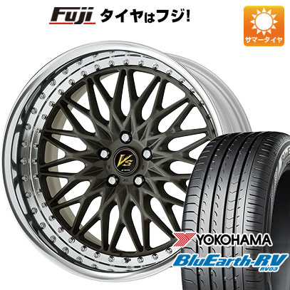 【パンク保証付】【新品国産5穴114.3車】 夏タイヤ ホイール4本セット 225/55R19 ヨコハマ ブルーアース RV 03 ワーク VS VS XV 19インチ : fuji 2581 140429 38015 38015 : フジコーポレーション