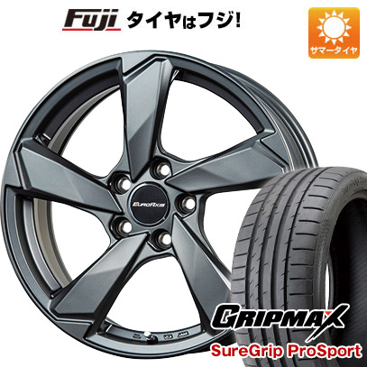 【新品】輸入車用 アウディ ワーゲン 夏タイヤ ホイール4本セット 225/45R18 グリップマックス PRO SPORTS BSW（限定） ユーロアクシス クロスエッジ 18インチ :fuji 7741 117119 38312 38312:フジコーポレーション