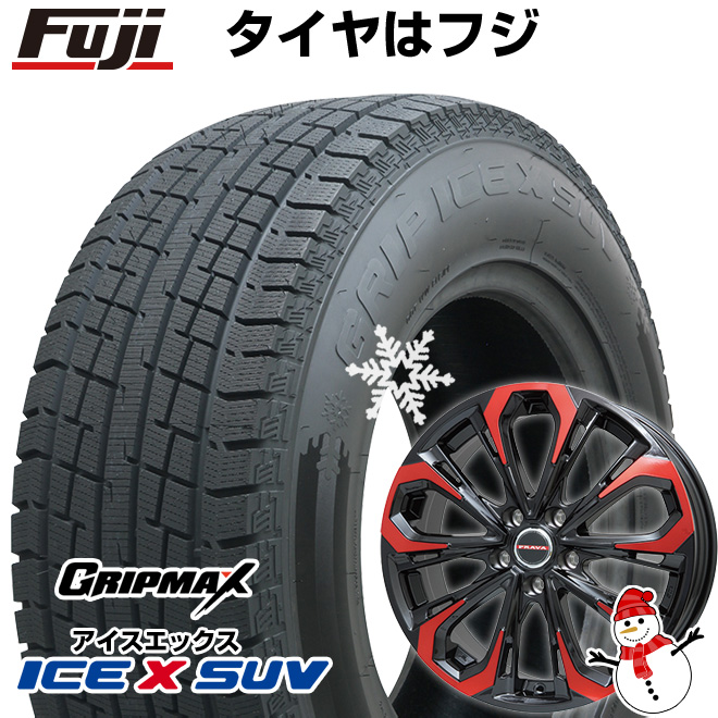 【新品国産5穴114.3車】 スタッドレスタイヤ ホイール4本セット 225/60R17 アイスX SUV BSW(限定2022年製) ビッグウエイ プラバ5X 17インチ