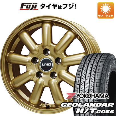 クーポン配布中 【新品国産5穴114.3車】 夏タイヤ ホイール4本セット 245/70R16 ヨコハマ ジオランダー H/T G056 レアマイスター LMG MOS 9 16インチ :fuji 15841 116761 21377 21377:フジコーポレーション