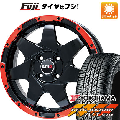 クーポン配布中 【新品国産5穴114.3車】 夏タイヤ ホイール4本セット 215/70R16 ヨコハマ ジオランダー A/T G015 RBL レアマイスター LMG shuriken 16インチ :fuji 1581 117273 24494 24494:フジコーポレーション