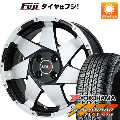 クーポン配布中 【新品国産5穴114.3車】 夏タイヤ ホイール4本セット 215/70R16 ヨコハマ ジオランダー A/T G015 RBL レアマイスター LMG shuriken 16インチ :fuji 1581 117267 24494 24494:フジコーポレーション